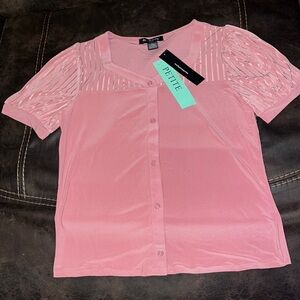 Elie McCarthry pink top